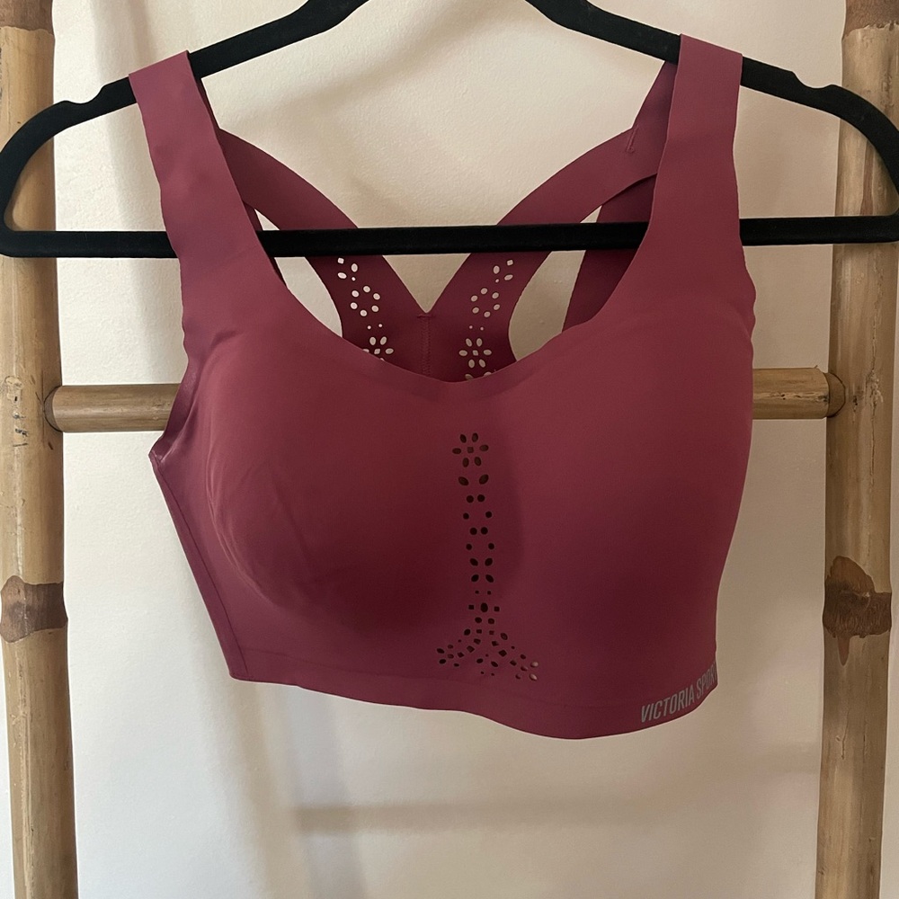 Victoria's Secret Burgundy Sports Bra